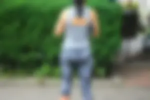 Candid girls in leggings and tights