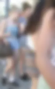 A couple girls out in shorts showing their ass cheeks