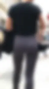 Skinny Teen in grey Leggings Part III - VTL