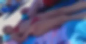 Milfs and girls resting at the beach in sexy bikinis