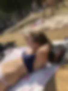 Girls Lying at a Beach Creepshots Gallery
