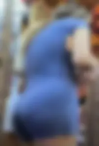 2 Hoes in Skin Tight 1-Pieces (vpl)