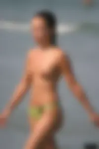 Sexy candid topless and nude beach girls