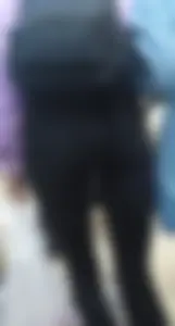 Juicy ass in black tight jeans and nice skinny legs street closeups