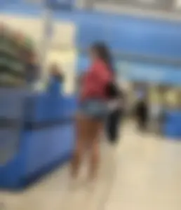 Pretty thick brown girl(oc)