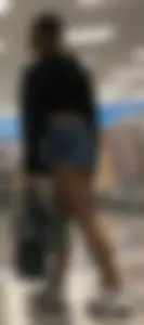 Leggings and shorts while running errands