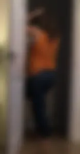 Chubby Wife in Tight Jeans Home Creepshots Gallery