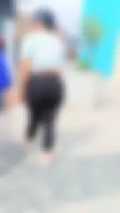 Cheap leggings and a lace thong