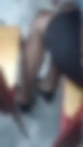 Skinny Candid Legs in a Skirt And Pantyhose With High-Heeled Shoes College Classroom Creepshot