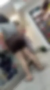 Vpl giant ass in spandex, literally giant