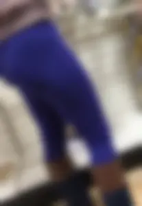 Busted by blue booty