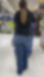 Sexy Thick Walmart Employee (Bent Over)