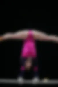 Candid gymnastics girls