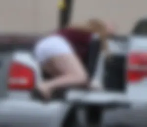 Nice legs in the parking