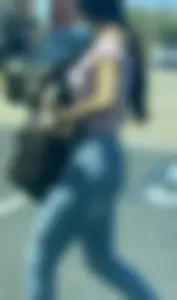 Sexy target parking lot teens big tits nice ass short shorts