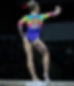 Candid gymnastics girls