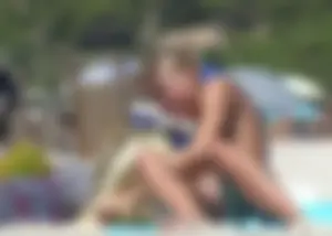 Nude beach and topless girls