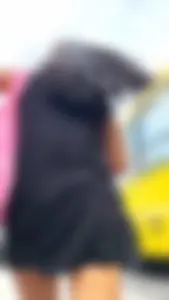 Bouncing ass on black dress (OC)