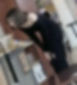 Brunette college girl with a perfect ass in a very tight dress