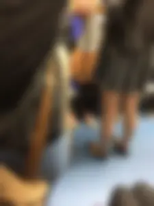 Girl in a Dress And Flats Sitting in a Subway Train Then Flashing Her Panties While Getting on a Public Bus Creepshots Collection