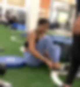 Black girls in the gym cumpilation