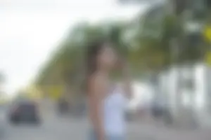 Candid Florida babes at Deerfield Beach in the winter
