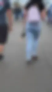 Tight Blue clear jean