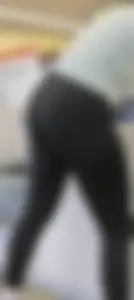 Leggings with VPL at the queue