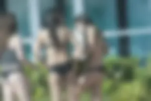 Candid Florida babes at Deerfield Beach in the winter