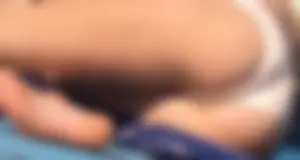 Bikini brunette laying out with nice tits and ass