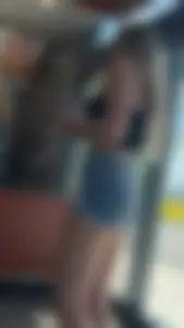 Blondie at wing stop (oc)
