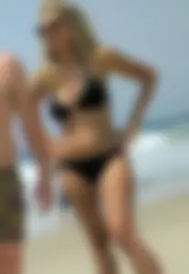 Anyone Like Blonde Milfs in Black Bikinis?