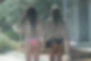 Florida beach and bikini girls