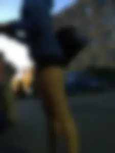 Hot Girl in Mini Shorts Closeups on a Railway Station And Asleep in a Sleeping Train Car
