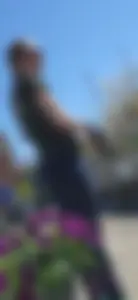 Beautiful Tight Bubble Ass in Blue Lulu Leggings