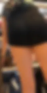 Spandex and short shorts on vacay