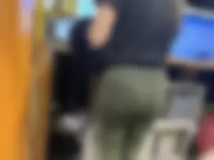 Coworkers ass