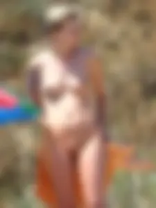 Nude beach and topless girls