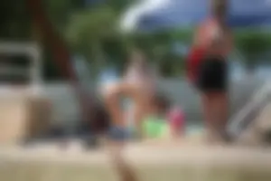 Nude beach pool milfs and mature ladies
