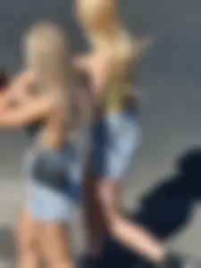 Two fit blondes