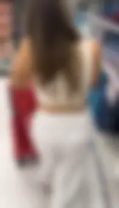 Milf in all white vtl (see thru pants)