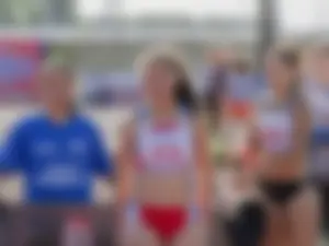 Candid gymnastics girls