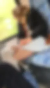 Busted in train