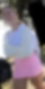 Small pink skirt