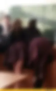 Hot Teen JB Bending Over Desk in College Classroom Creepshot
