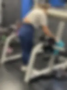 Extremely tight deadlifting in blues