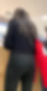 Girl with cute VPL