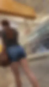 Tight Ass in Jean Shorts! OC