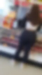 PAWG black leggings @ 7eleven