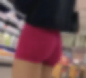 Latina Target Booty in Alphalete Shorts